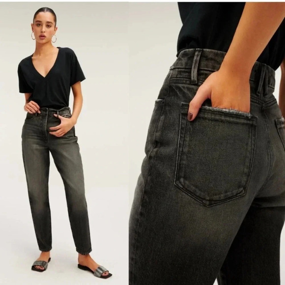 Good American Good Mom High Waist Jeans - Picture 3 of 12